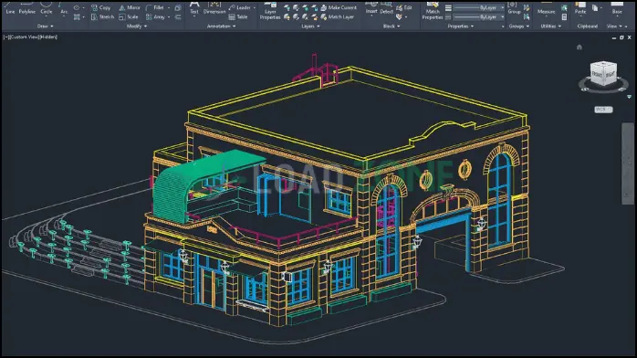 โหลด โปรแกรม AutoCAD ฟรี​ โปรแกรมเขียนแบบ CAD 2D / 3D