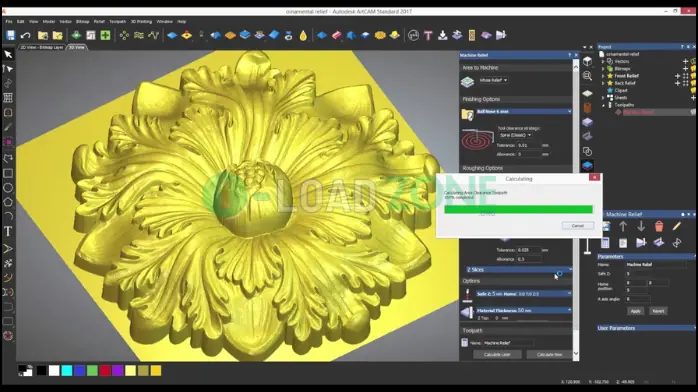 ArtCAM 2018 Full Crack​ ดาวน์โหลดฟรีถาวรตลอดไป
