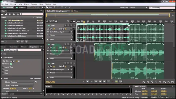 Adobe Audition CC 2017 ถาวร​ ดาวน์โหลดฟรีตลอดไป