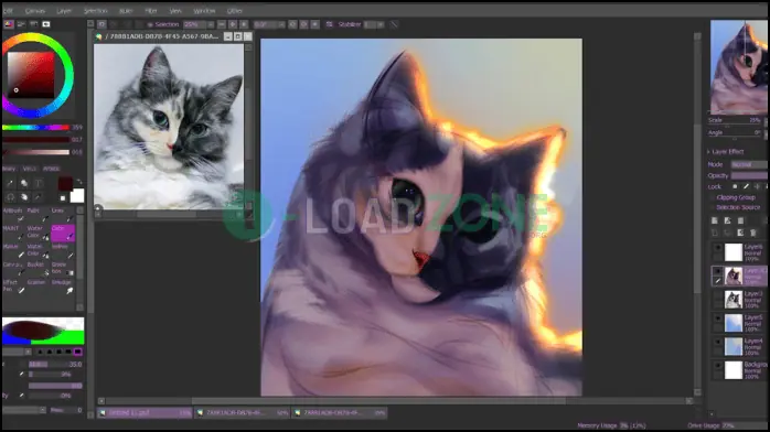 Paint Tool Sai Full ถาวร​ v1.2.5 ดาวน์โหลดฟรีตลอดไป