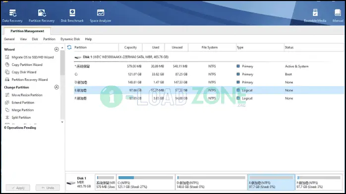 MiniTool Partition Wizard 10.2 1 Crack​ โปรแกรมจัดการดิสก์