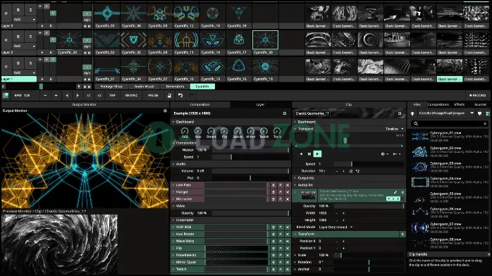 Resolume Arena 7.22.3 ฟรีถาวร ควบคุมเอฟเฟคภาพฉายบนเวที