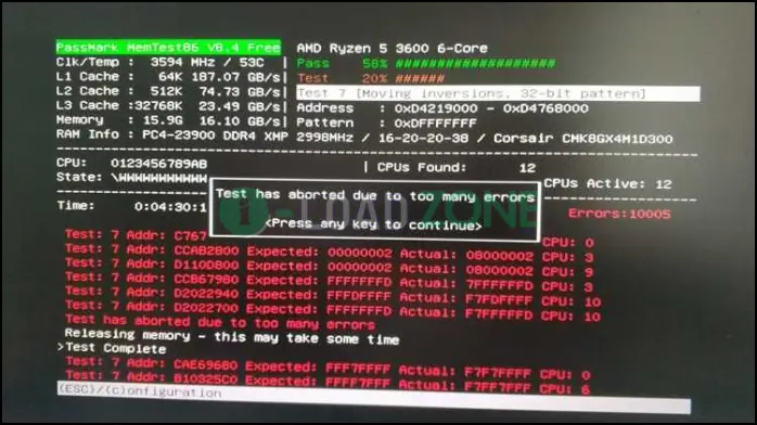PassMark MemTest86 Pro 11.2 Build 1000 + ISO | ทดสอบประสิทธิภาพ Ram